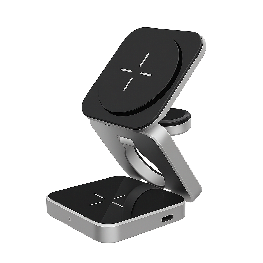 3-in-1 Foldable Wireless Charging Station
